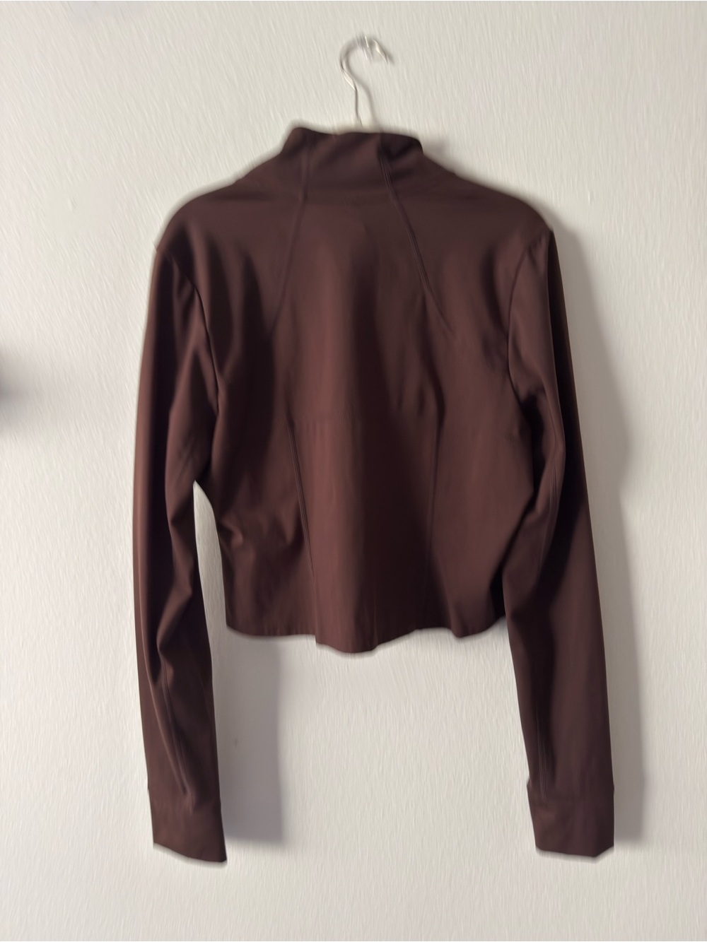Fabletics Brown Full-Zip Utility Jacket - Picture 2 of 3